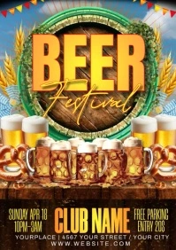 Maximalist Beer Festival A1 template