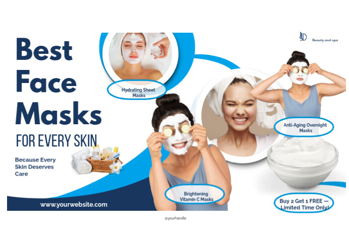 Copy of Maximalist Best Face Mask Flyer Template A4 | PosterMyWall