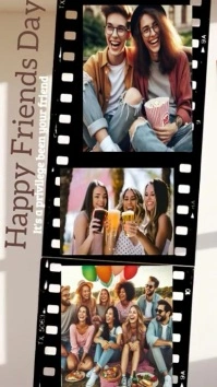 Maximalist Best Friends Day Digital Display ( template