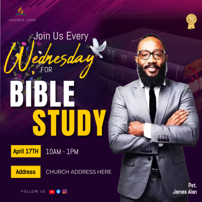 Copy of Maximalist Bible Study Classes Instagram Post | PosterMyWall