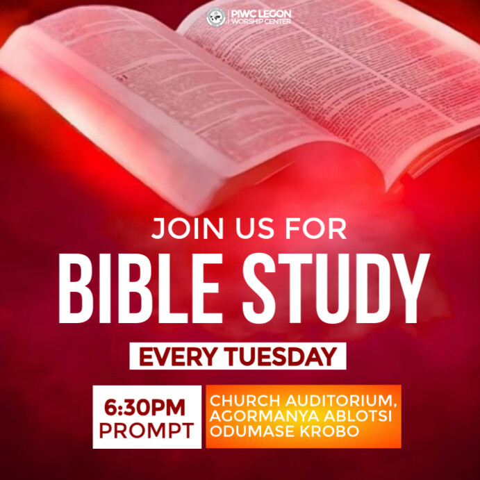 Copy of Maximalist Bible Study Flyer Instagram Post | PosterMyWall
