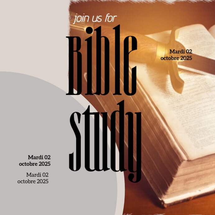 Copy of Maximalist Bible Study Instagram Post | PosterMyWall