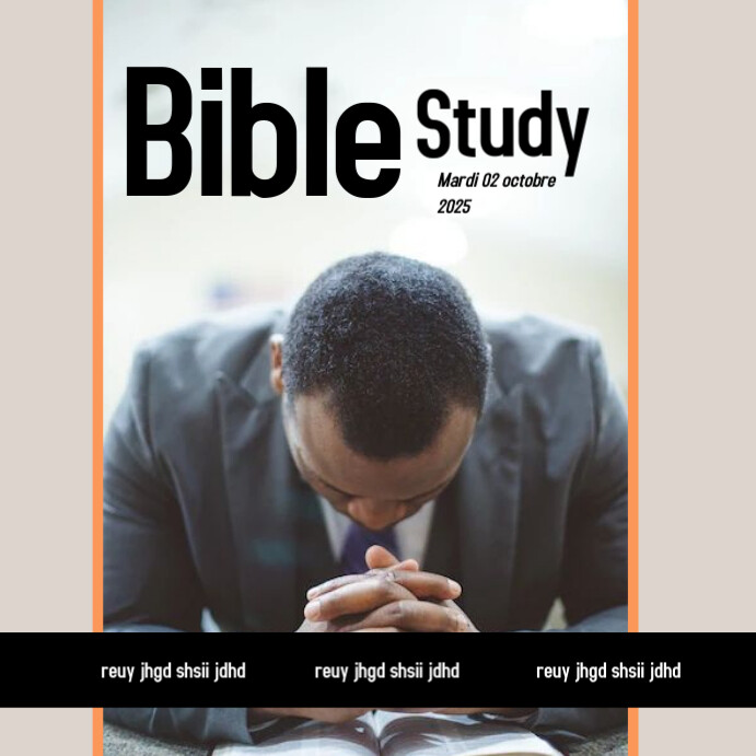Copy of Maximalist Bible Study Instagram Post | PosterMyWall