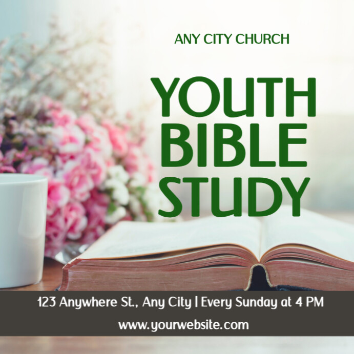 Copy of Maximalist Bible Study Instagram Post | PosterMyWall