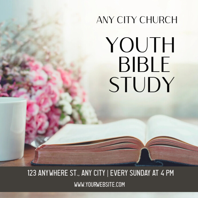 Copy of Maximalist Bible Study Instagram Post | PosterMyWall