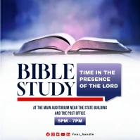 Maximalist Bible Study Square (1:1) template