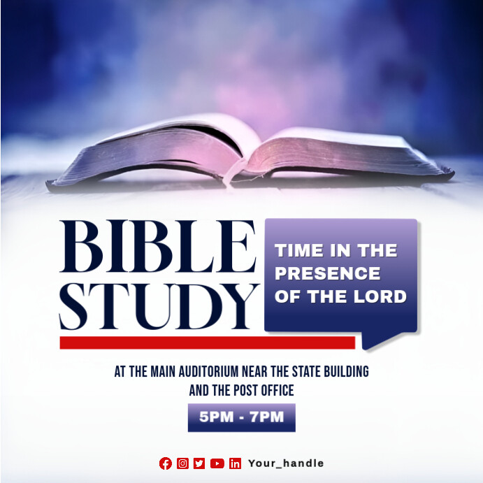 Maximalist Bible Study Square (1:1) template