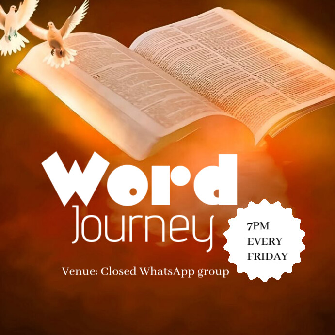 Copy of Maximalist Bible Word Flyer Instagram Post | PosterMyWall