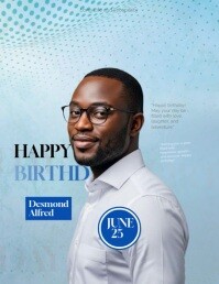 Maximalist Birthday Flyer (us Letter) template