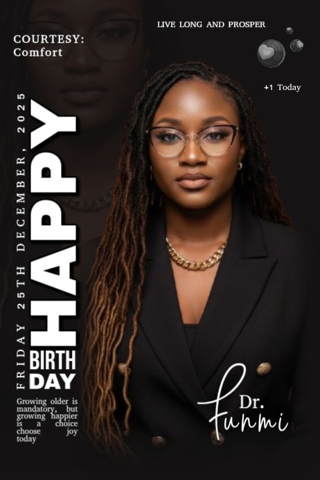 Copy of Maximalist Birthday Flyer Banner 4' × 6' | PosterMyWall