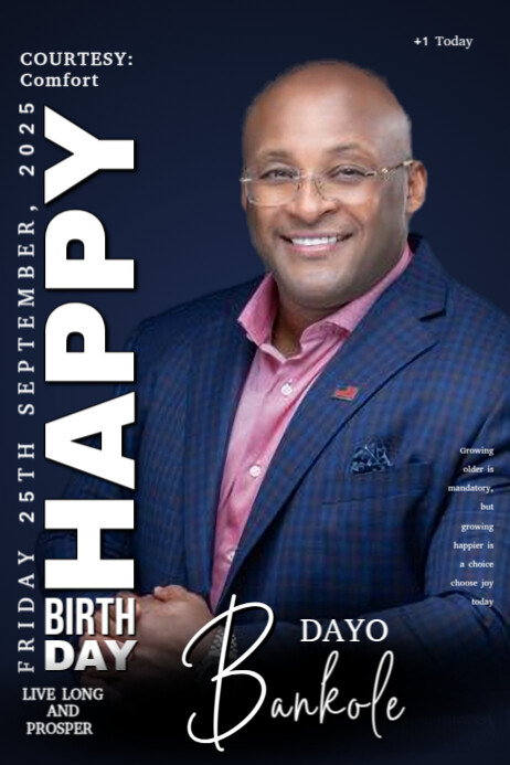 Copy of Maximalist Birthday Flyer Banner 4' × 6' | PosterMyWall