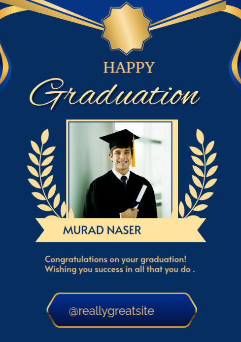 Maximalist Blue  A4 template