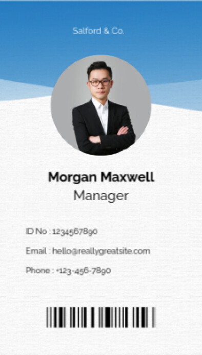 Potrait ID Template | PosterMyWall