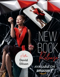 Maximalist Book Release Flyer (us Letter) template