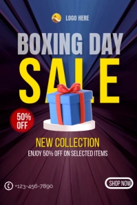 Maximalist Boxing Day  Tumblr Graphic template