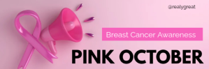 Rot Breast Cancer Awareness E-mail-overskrift Template