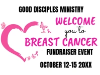 Maximalist Breastcancer Yard Sign Tuinbord template