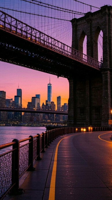 Maximalist Bridge  Digital Display (9:16) template