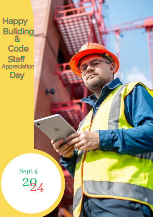 Maximalist Building And Code Staff Appreciati A4 template