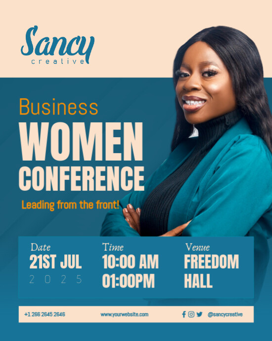 Copy of Maximalist Business Conference Instagram Portrait | Business ...