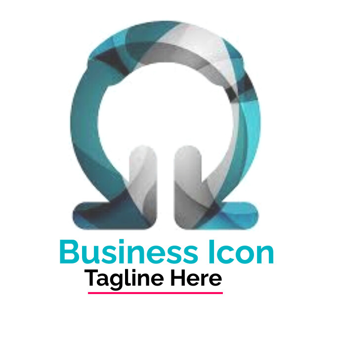 Copy of Maximalist Business Icon Logo | PosterMyWall