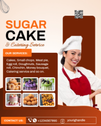 Maximalist Cakes And Confectionery Flyer  Instagram Portrait template