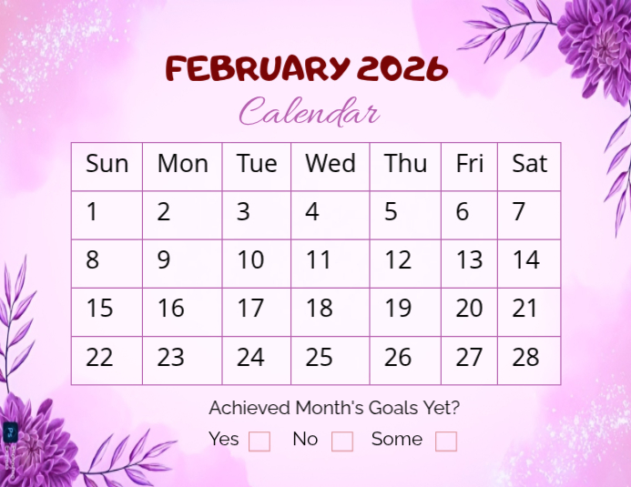 Plantilla de Maximalist Calendar 2026 Flyer (us Letter) | PosterMyWall