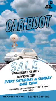 Maximalist Car Boot Sales Template Instagram Story