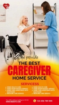 Maximalist Caregiver Service Instagram Story Instagram Story template