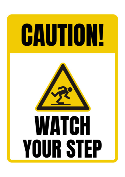 Maximalist Caution  A4 template