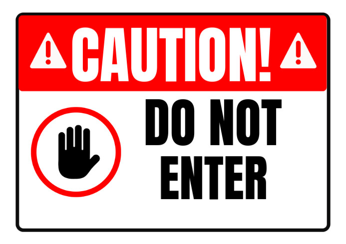 Maximalist Caution  A4 template