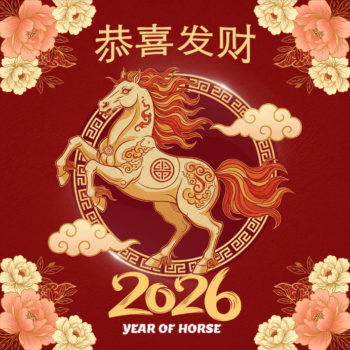 Copy of Maximalist Celebration Happy Chinese New Year Instagram Post ...