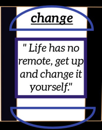 Maximalist Change Poster/wallboard template