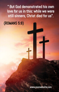 Maximalist Christ Death  Tabloid 小报 template