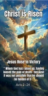 Maximalist Christ Is Risen Roll Up Banner 3' × 6' template