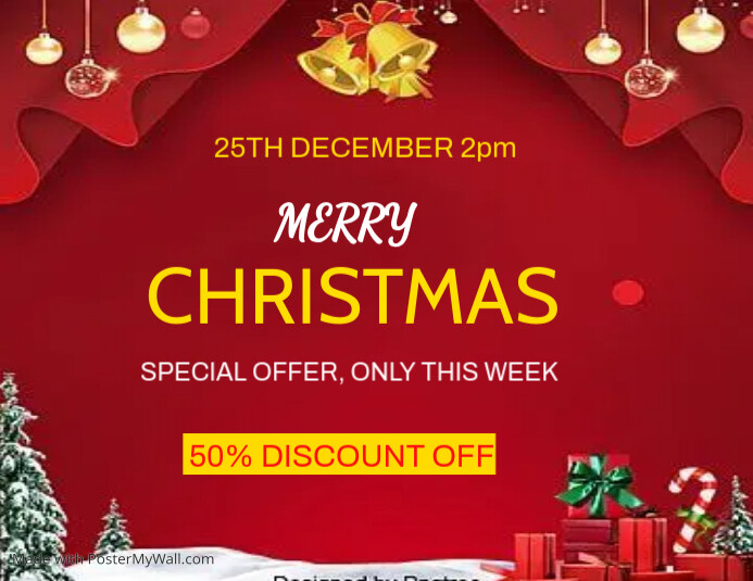 Copy of Maximalist Christmas Flyer (us Letter) | PosterMyWall