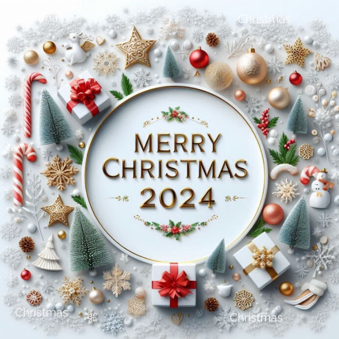 Plantilla de Maximalist Christmas Instagram Post | PosterMyWall