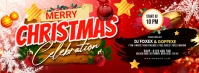 Maximalist Christmas Party Facebook Cover Photo Facebook Cover Photo template