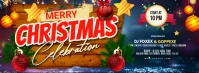 Maximalist Christmas Party Facebook Cover Photo Facebook Cover Photo template