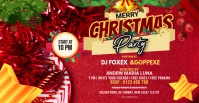 Maximalist Christmas Party Facebook Event Cover Facebook Event Cover template