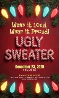 Maximalist Christmas Ugly Sweater Us Legal template