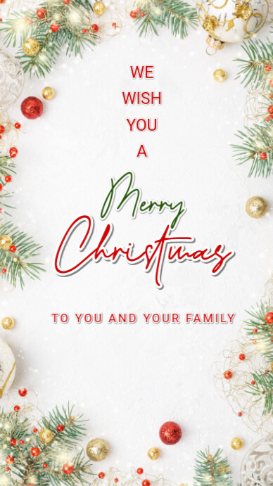 Copy of Maximalist Christmas Wishes Instagram Story | PosterMyWall