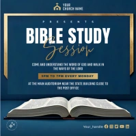 Maximalist Church Bible Study Square (1:1) template