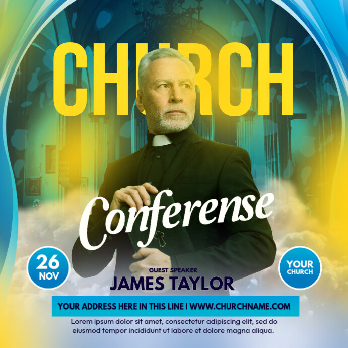 Copy of Maximalist Church Conference Flyer Instagram Post | PosterMyWall