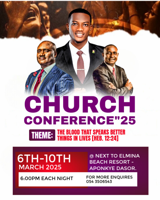 Maximalist Church Flyer  Instagram Portrait template