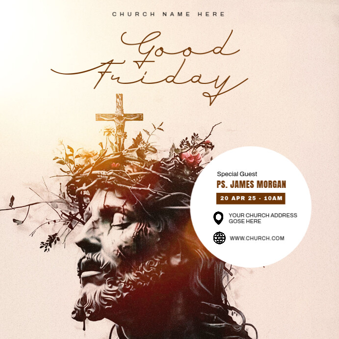 Copy of Maximalist Church Flyer Instagram Post | PosterMyWall