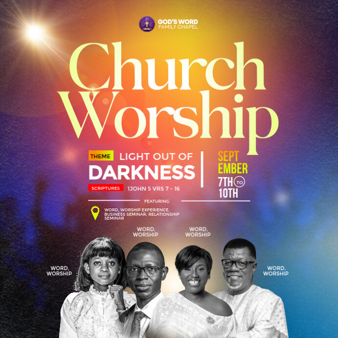 Copy of Maximalist Church Flyer Instagram Post | PosterMyWall