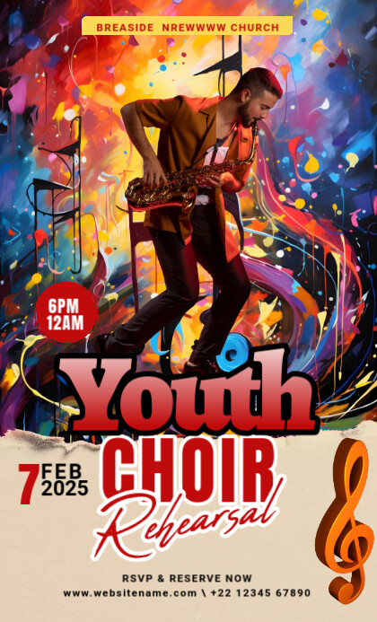 Maximalist Church Flyer Template Us Legal VSA Wetlik