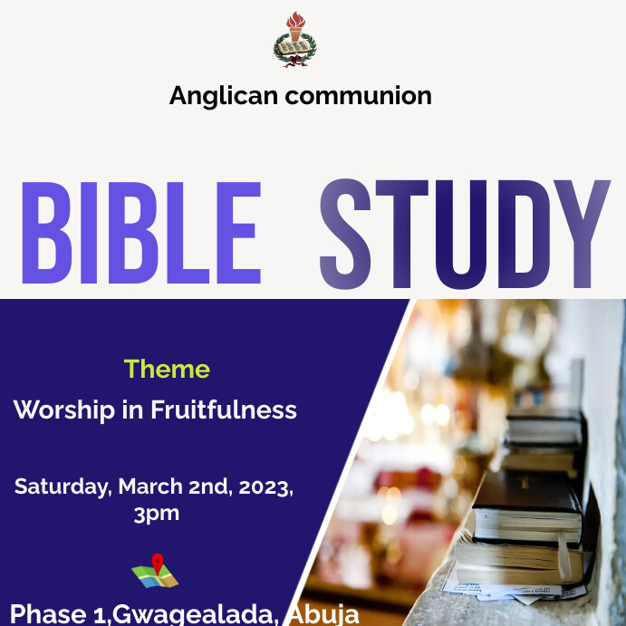 Maximalist Church Program Poster Flyers Reviv template