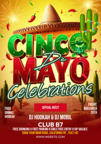 Maximalist Cinco De Mayo A5 template